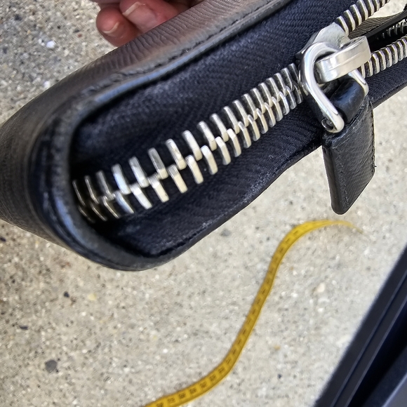 Prada Saffiano Long Zip around travel Wallet - Picture 11 of 16